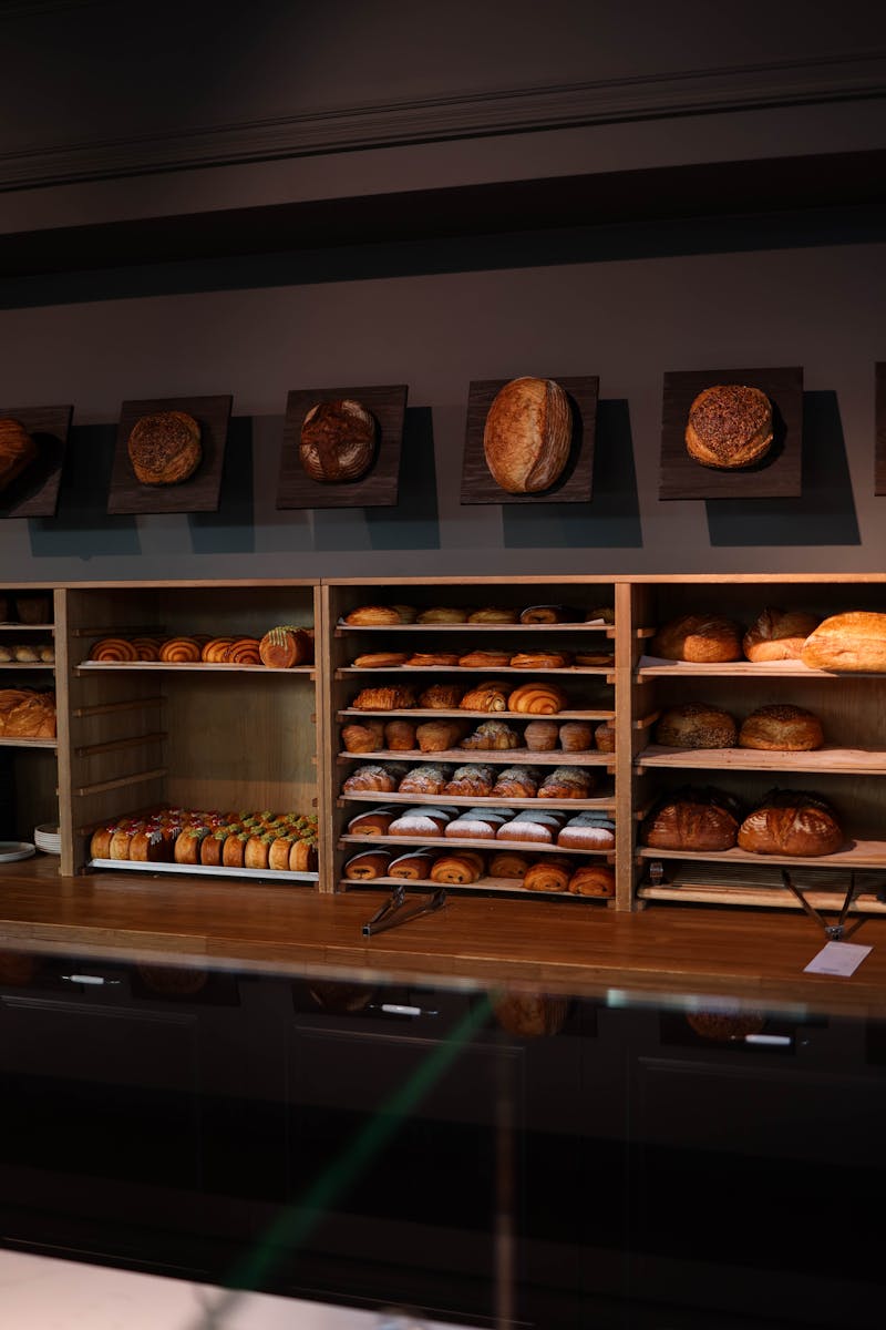 Brot-Auslage